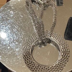 Elegant Silver bag charm